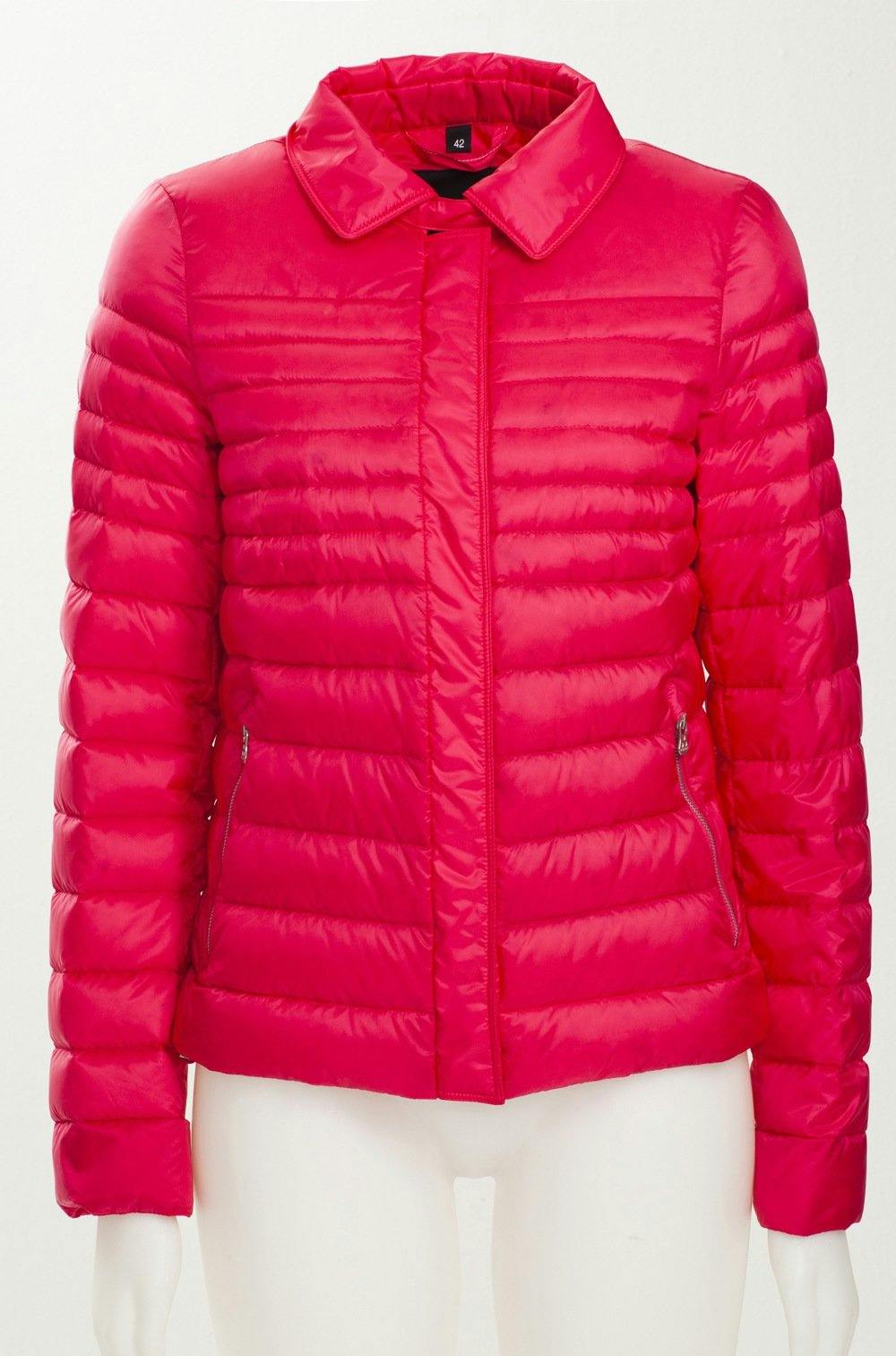 Rosa dunjakke fra Arcadia, kr 3499.